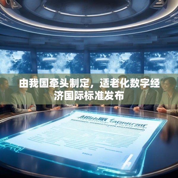 由我国牵头制定，适老化数字经济国际标准发布