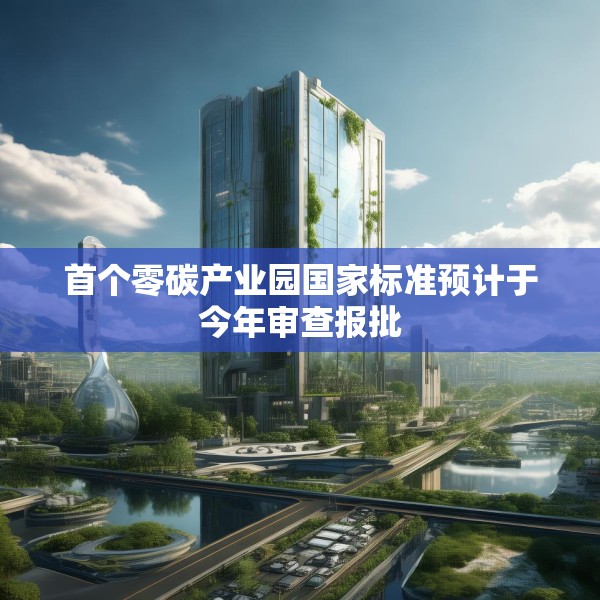 首个零碳产业园国家标准预计于今年审查报批