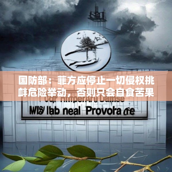 国防部：菲方应停止一切侵权挑衅危险举动，否则只会自食苦果