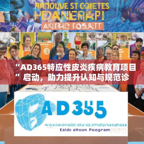 “AD365特应性皮炎疾病教育项目”启动，助力提升认知与规范诊疗