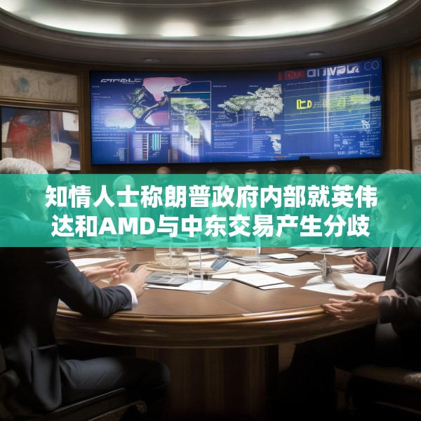 知情人士称朗普政府内部就英伟达和AMD与中东交易产生分歧