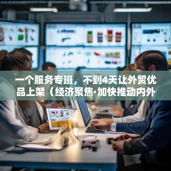 一个服务专班，不到4天让外贸优品上架（经济聚焦·加快推动内外贸一体化）