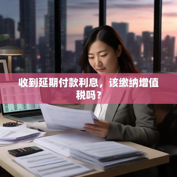 收到延期付款利息，该缴纳增值税吗？