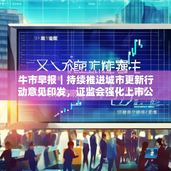 牛市早报｜持续推进城市更新行动意见印发，证监会强化上市公司募资监管