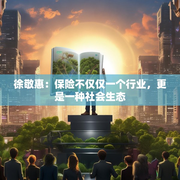 徐敬惠：保险不仅仅一个行业，更是一种社会生态