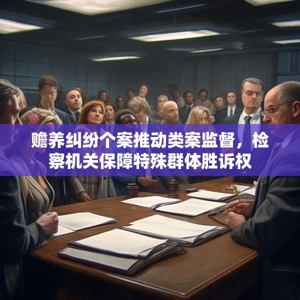 赡养纠纷个案推动类案监督，检察机关保障特殊群体胜诉权