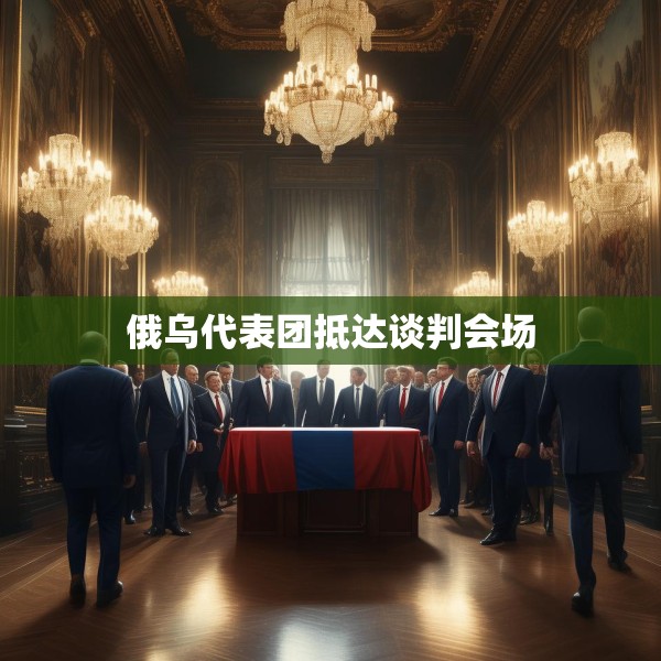 俄乌代表团抵达谈判会场