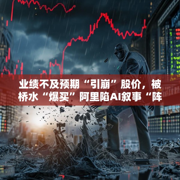 业绩不及预期“引崩”股价，被桥水“爆买”阿里陷AI叙事“阵痛”