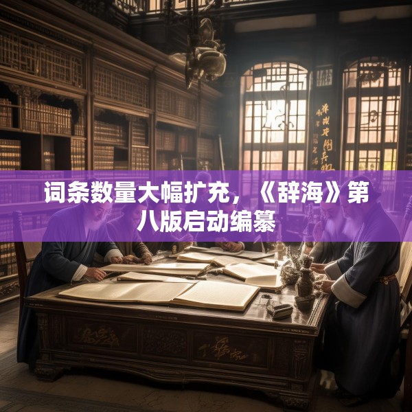 词条数量大幅扩充，《辞海》第八版启动编纂