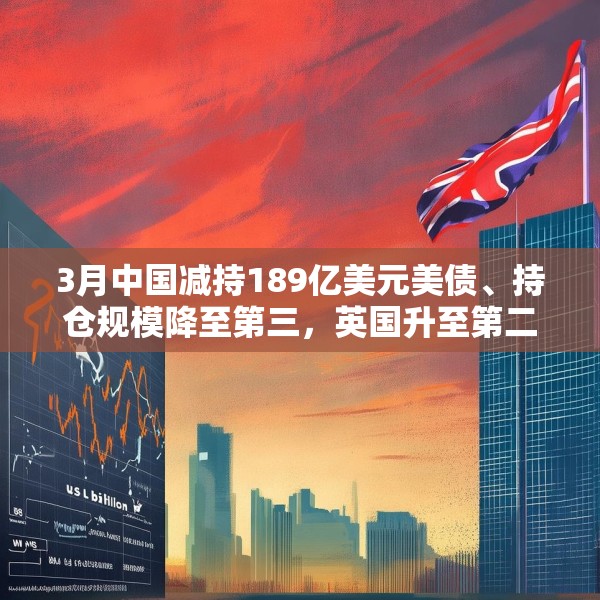 3月中国减持189亿美元美债、持仓规模降至第三，英国升至第二