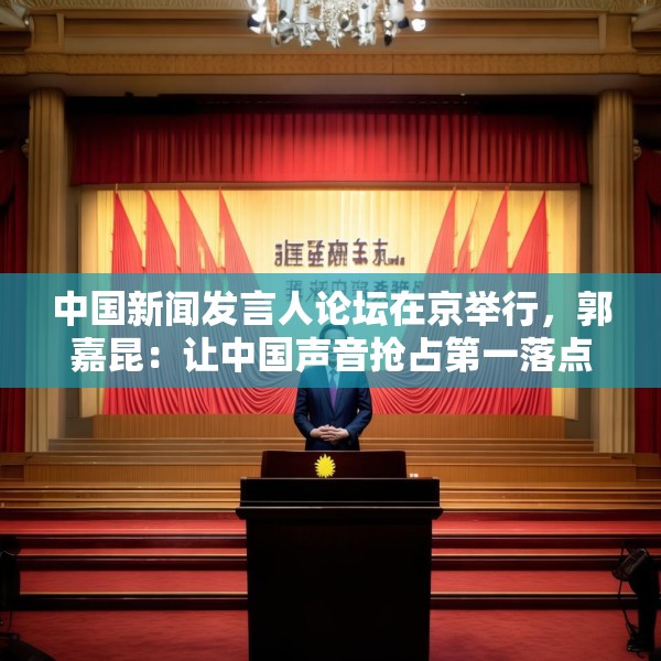 中国新闻发言人论坛在京举行，郭嘉昆：让中国声音抢占第一落点