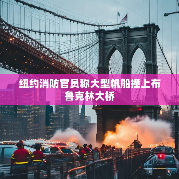 纽约消防官员称大型帆船撞上布鲁克林大桥