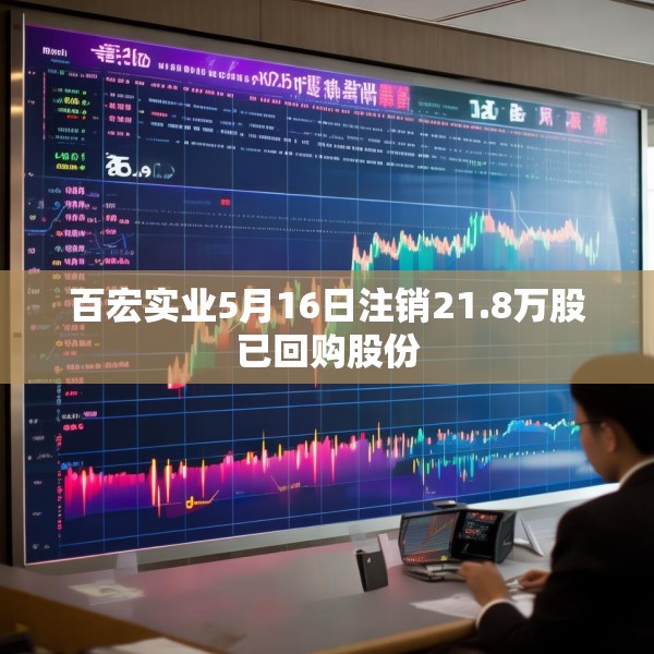 百宏实业5月16日注销21.8万股已回购股份