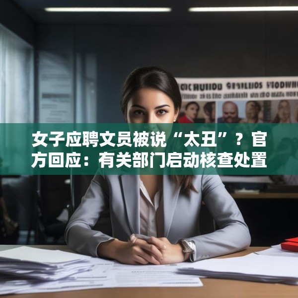 女子应聘文员被说“太丑”？官方回应：有关部门启动核查处置