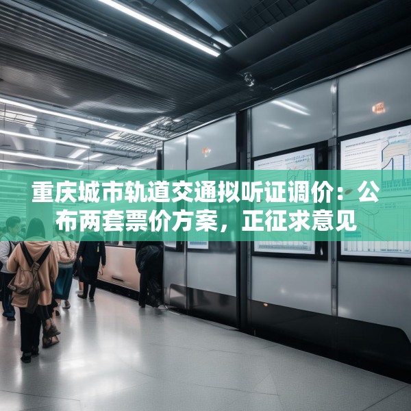 重庆城市轨道交通拟听证调价：公布两套票价方案，正征求意见