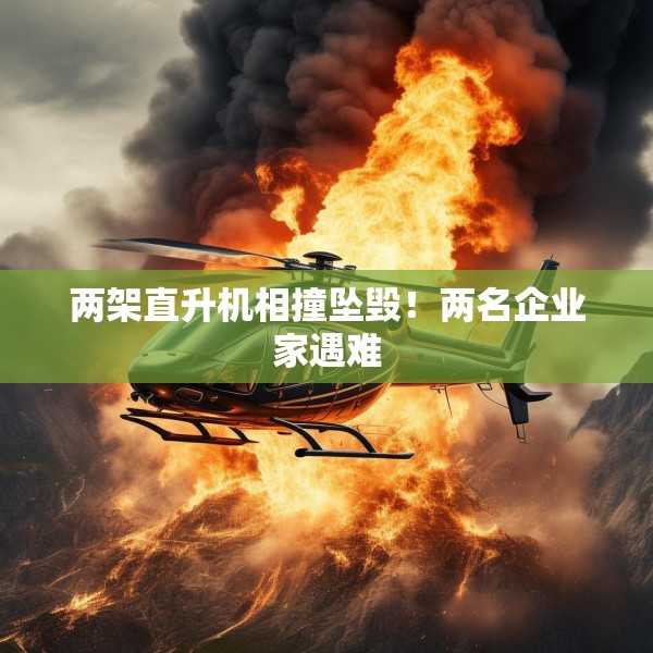 两架直升机相撞坠毁！两名企业家遇难