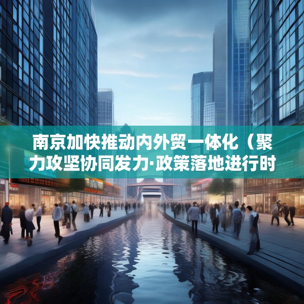 南京加快推动内外贸一体化（聚力攻坚协同发力·政策落地进行时）