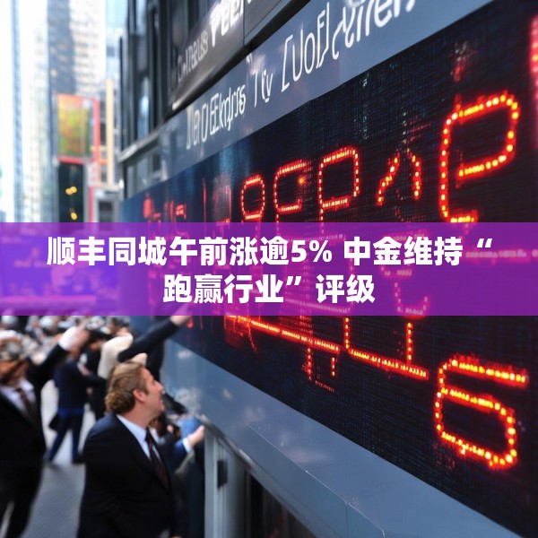 顺丰同城午前涨逾5% 中金维持“跑赢行业”评级