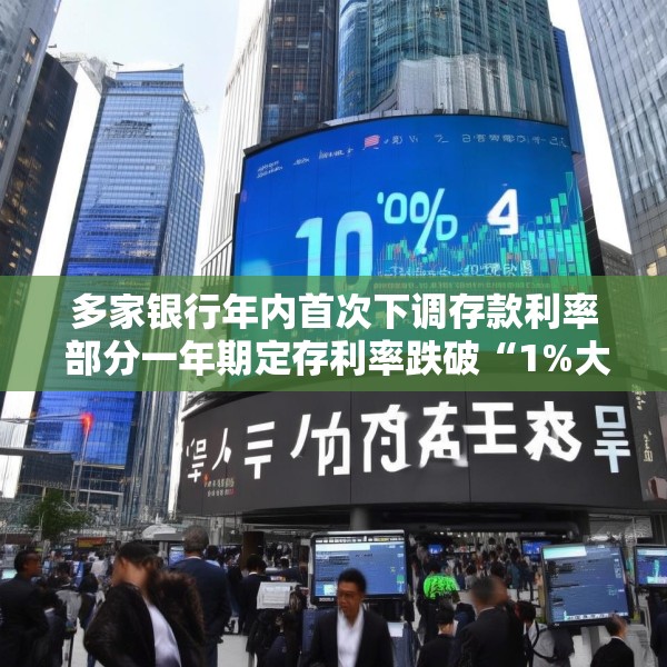 多家银行年内首次下调存款利率 部分一年期定存利率跌破“1%大关”