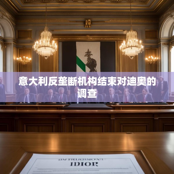 意大利反垄断机构结束对迪奥的调查
