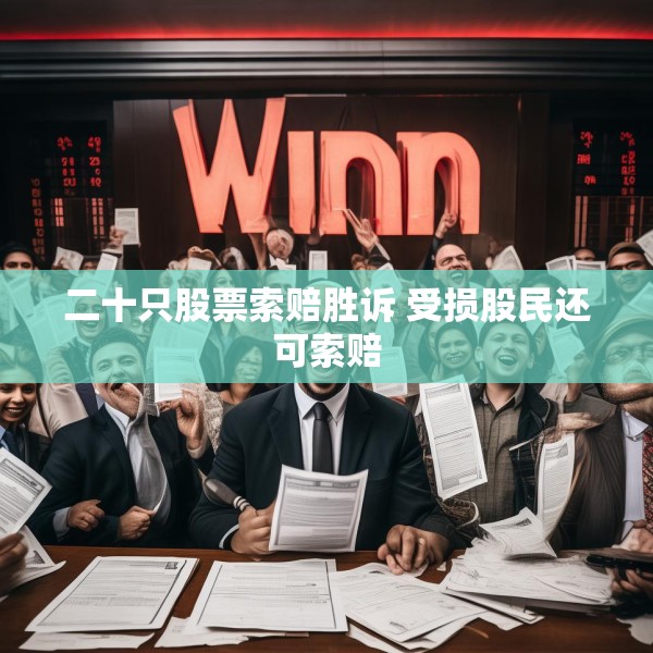 二十只股票索赔胜诉 受损股民还可索赔