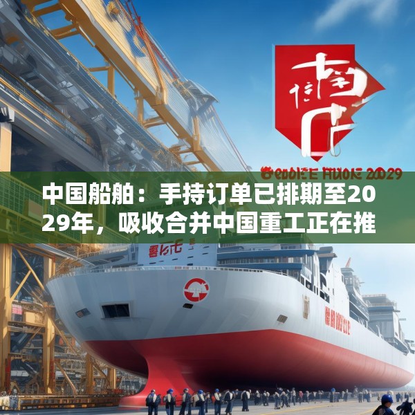 中国船舶：手持订单已排期至2029年，吸收合并中国重工正在推进中