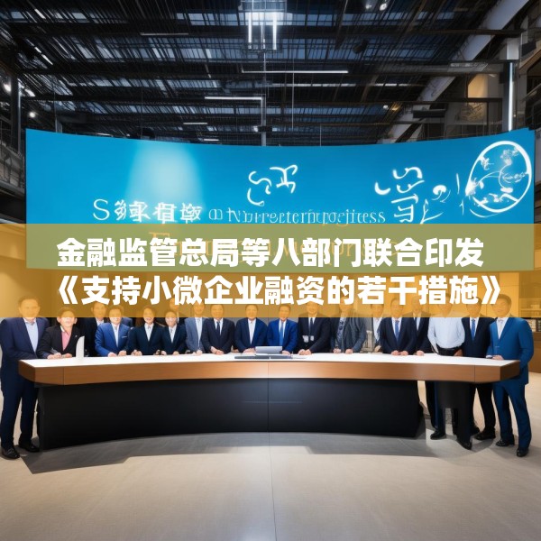 金融监管总局等八部门联合印发《支持小微企业融资的若干措施》