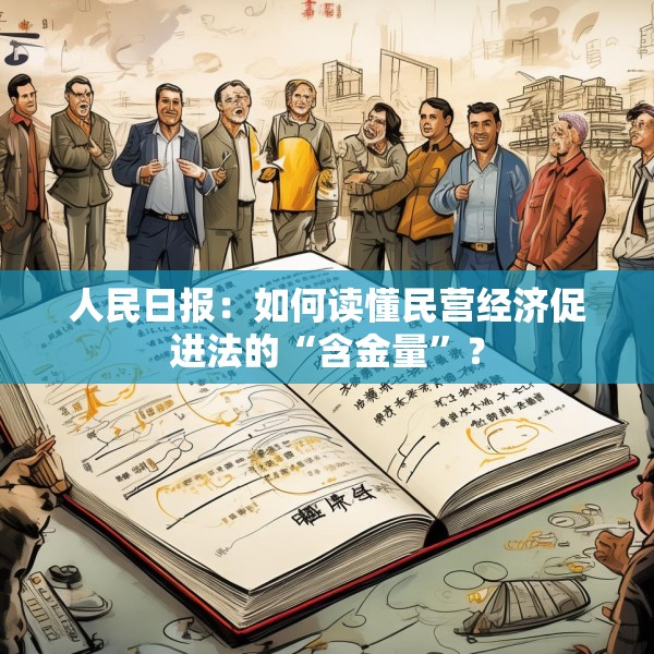 人民日报：如何读懂民营经济促进法的“含金量”？