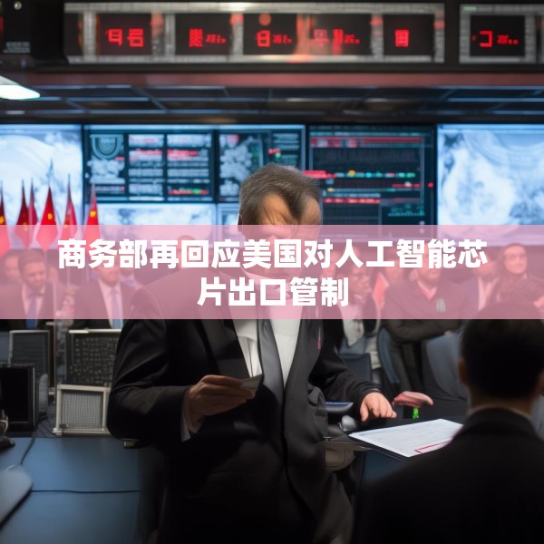商务部再回应美国对人工智能芯片出口管制