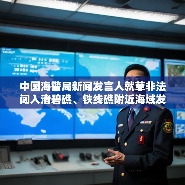 中国海警局新闻发言人就菲非法闯入渚碧礁、铁线礁附近海域发表谈话