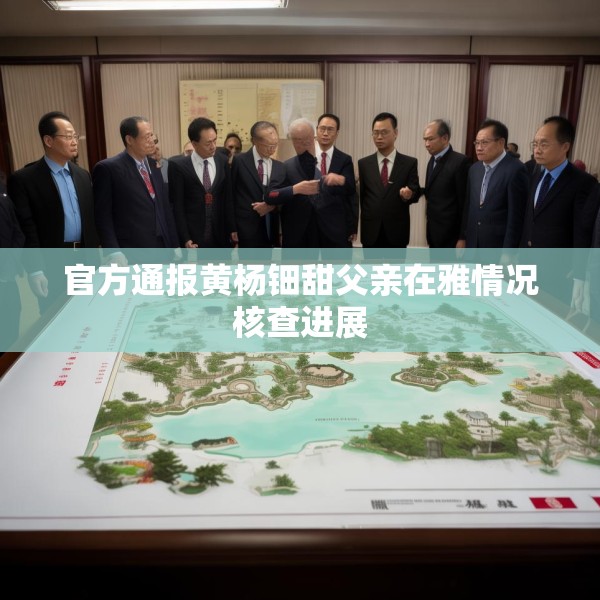 官方通报黄杨钿甜父亲在雅情况核查进展