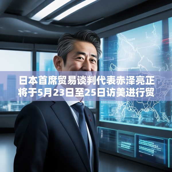 日本首席贸易谈判代表赤泽亮正将于5月23日至25日访美进行贸易谈判