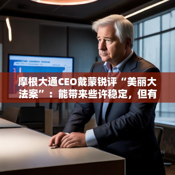 摩根大通CEO戴蒙锐评“美丽大法案”：能带来些许稳定，但有代价