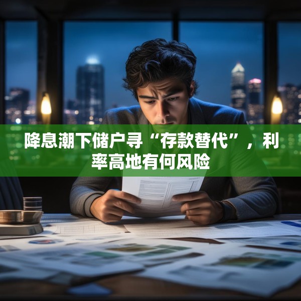 降息潮下储户寻“存款替代”，利率高地有何风险