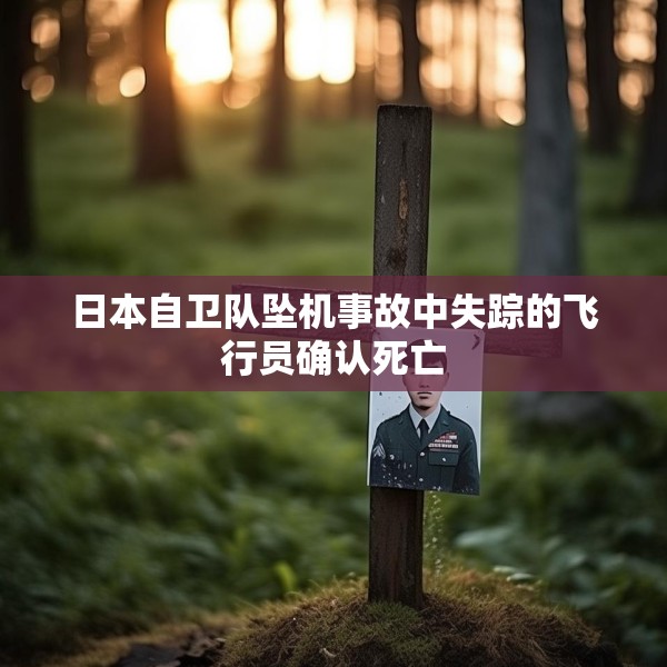 日本自卫队坠机事故中失踪的飞行员确认死亡