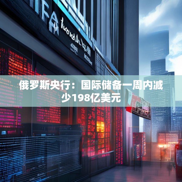 俄罗斯央行：国际储备一周内减少198亿美元