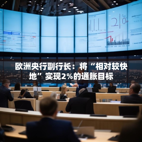 欧洲央行副行长：将“相对较快地”实现2%的通胀目标