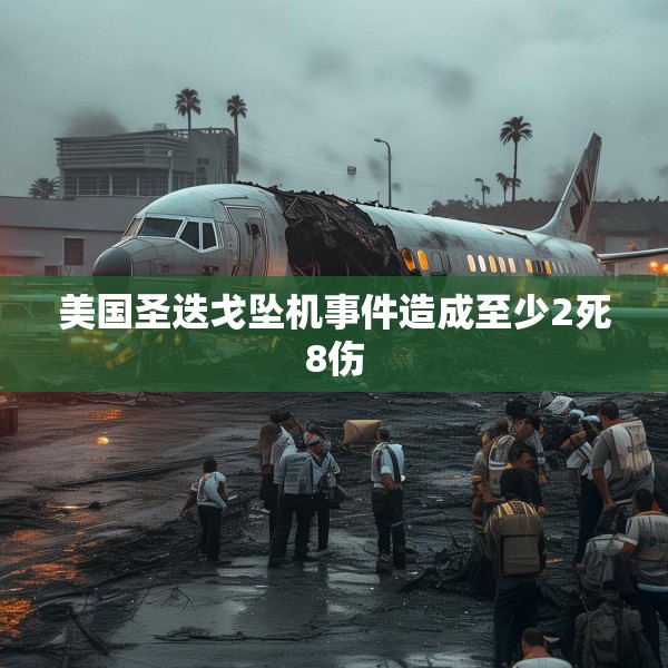 美国圣迭戈坠机事件造成至少2死8伤