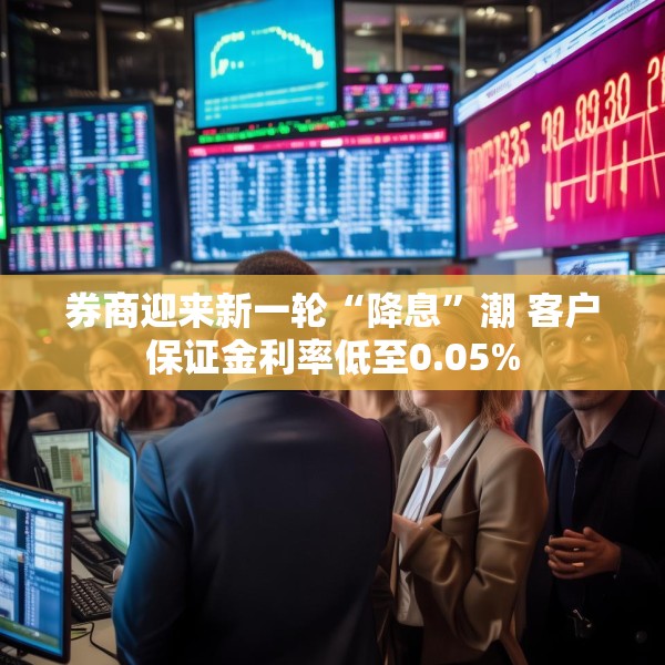 券商迎来新一轮“降息”潮 客户保证金利率低至0.05%