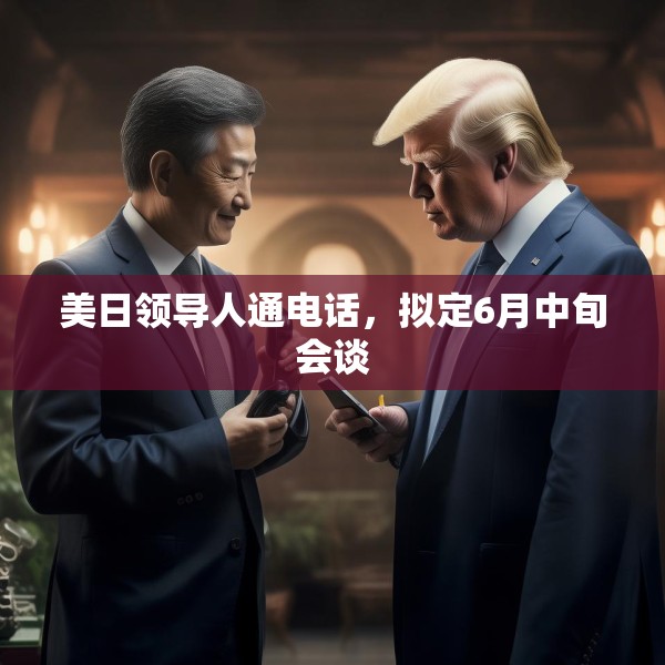 美日领导人通电话，拟定6月中旬会谈
