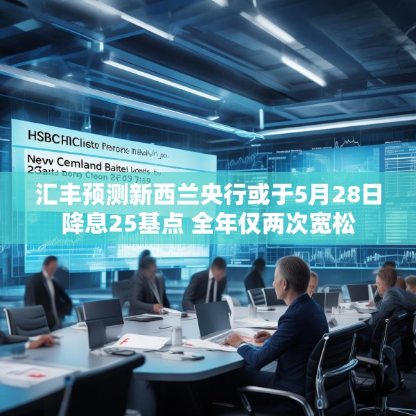 汇丰预测新西兰央行或于5月28日降息25基点 全年仅两次宽松
