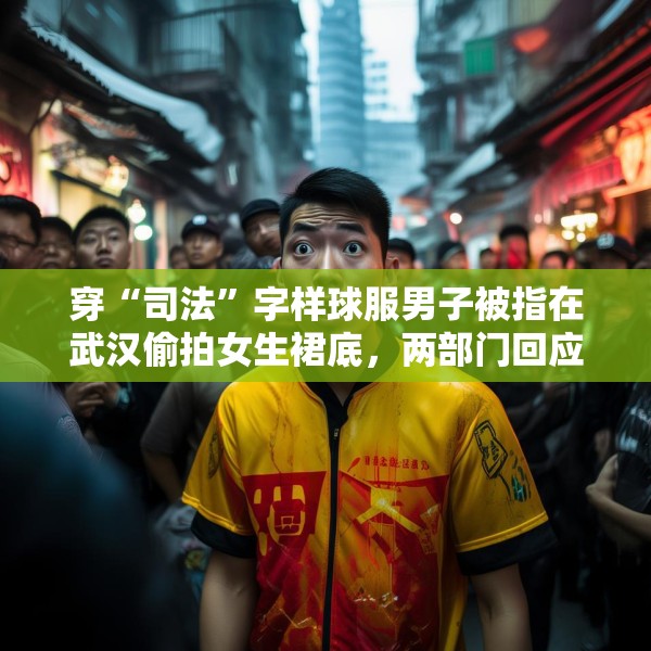 穿“司法”字样球服男子被指在武汉偷拍女生裙底，两部门回应：单位查无此人