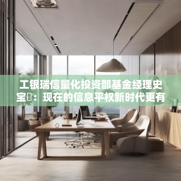 工银瑞信量化投资部基金经理史宝珖：现在的信息平权新时代更有温度