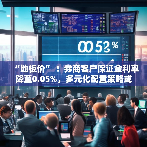 “地板价” ！券商客户保证金利率降至0.05%，多元化配置策略或将破局