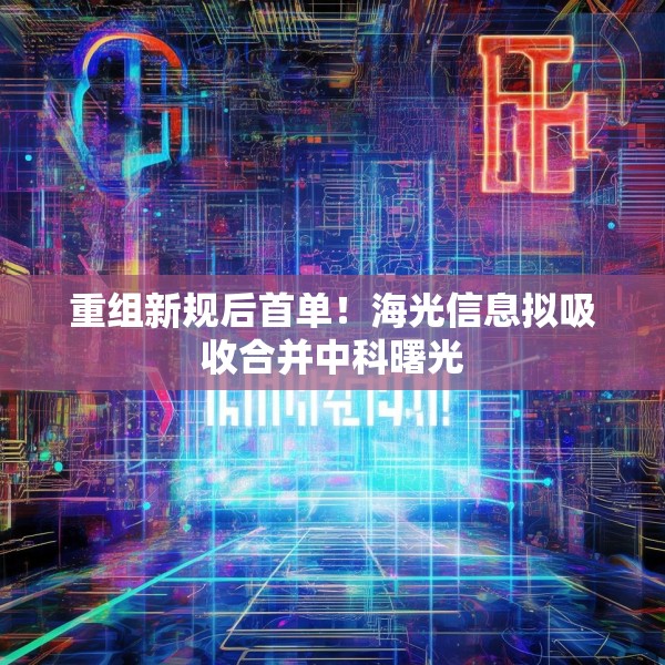 重组新规后首单！海光信息拟吸收合并中科曙光