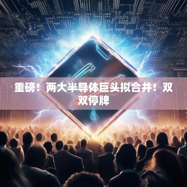 重磅！两大半导体巨头拟合并！双双停牌