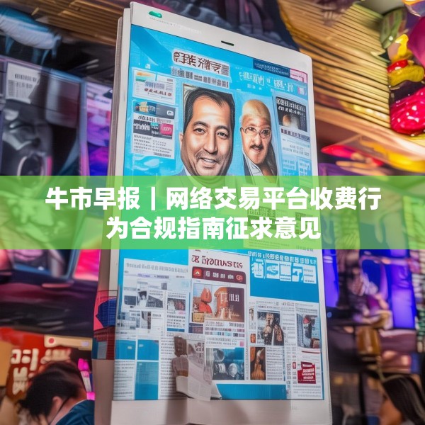 牛市早报｜网络交易平台收费行为合规指南征求意见