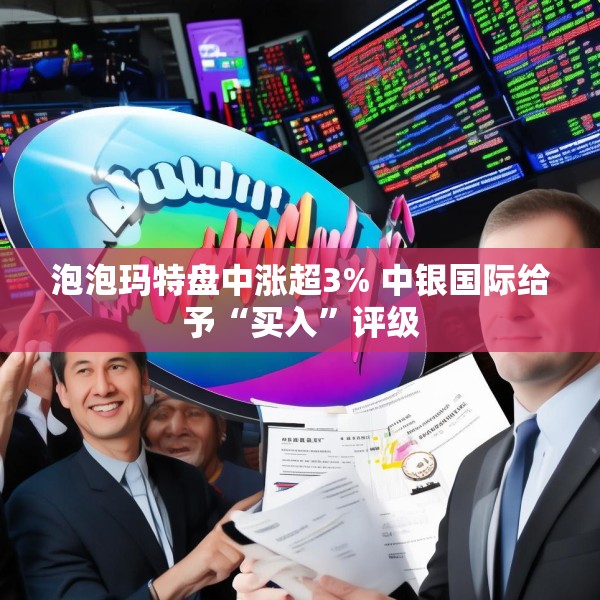 泡泡玛特盘中涨超3% 中银国际给予“买入”评级