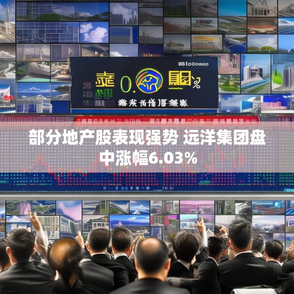部分地产股表现强势 远洋集团盘中涨幅6.03%