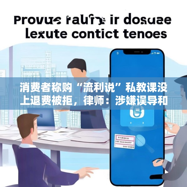 消费者称购“流利说”私教课没上退费被拒，律师：涉嫌误导和霸王条款